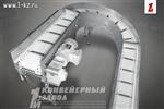 Поворотный конвейер с подъемом Поворотный конвейер с подъемом