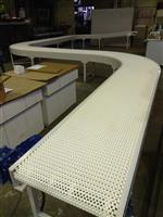 Конвейер с модульной лентой для пельменей Конвейер с модульной лентой для пельменей