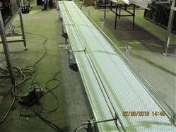 Конвейер для коробок с модульной лентой Конвейер для коробок с модульной лентой