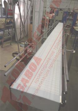 Конвейеры с модульной лентой для ПЭТ-бутылок Конвейеры с модульной лентой для ПЭТ-бутылок