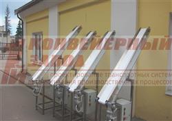 Наклонные ленточные конвейеры Наклонные ленточные конвейеры